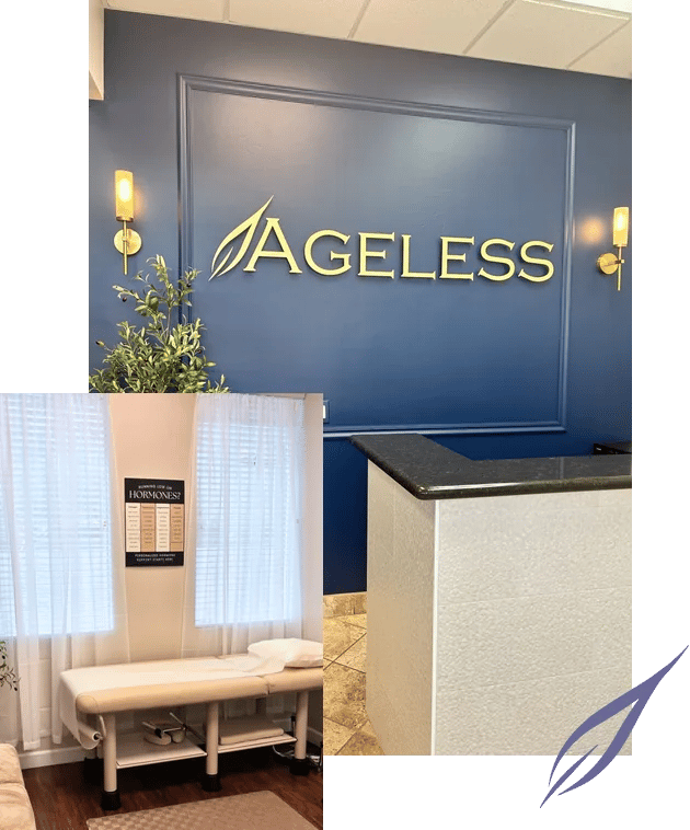Ageless Health Institute Phoenix reception area and treatment room